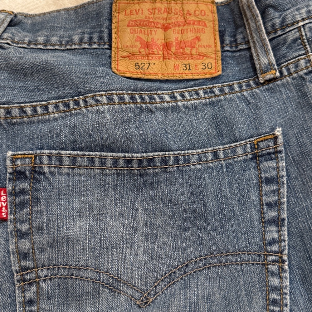 Levi's Light Blue Denim Jeans  527’s